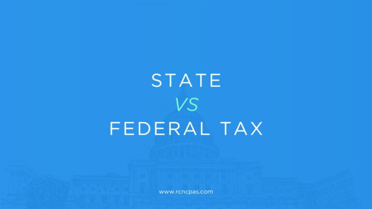 state vs federal tax