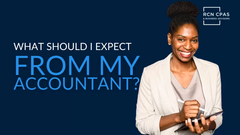 What Should I Expect from My Accountant?